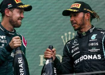 Hamilton e Vettel ganham “prêmio” na F1, mas não podem comemorar