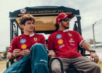 Charles Leclerc manda a real sobre relação com Hamilton na Ferrari