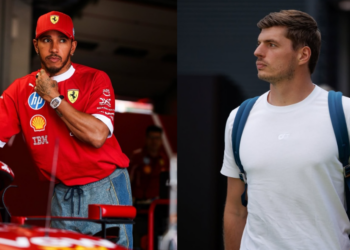 Lewis Hamilton é superado por Max Verstappen em briga fora das pistas